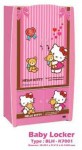 Children, Baby Locker Cupboard 4 Doors Hello Kitty Best Friend