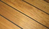 Teak Flooring Wood With PU Mastic
