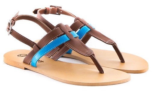 Women Sandals Wood Color GeeArsy GR 7249