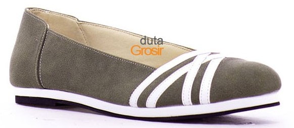 Casual Flat Shoes Grey Color Garucci GRC 089