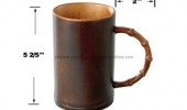 Bamboo And Mugs Cup With Handle