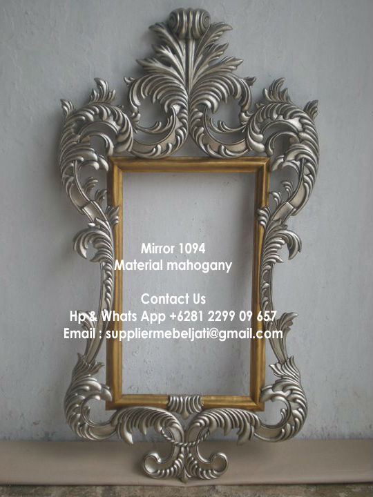 Classical Carved Mirror Jepara Furniture