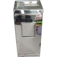 Dustbin Stainless Steel Shape Box