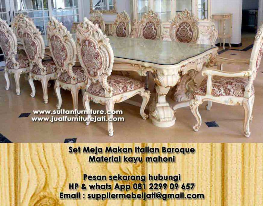 Luxury Dining Table Italian Style