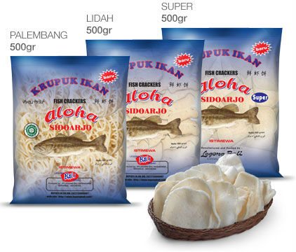 Fish Crackers 500 gram - Aloha Brand