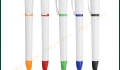 White Plastic Ballpoint Pen