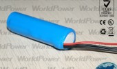 3.7V 2200mAh Lithium Battery for Head Light