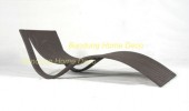 Synthetic Rattan Pool Lounger Chair