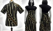 Batik Couple Shirt And Dress Motif Parang BC017