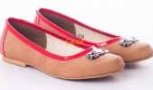 Casual Flat Shoes Beige Color Garucci GRC 096