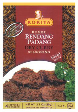 Dry Curry Rendang Padang Kokita