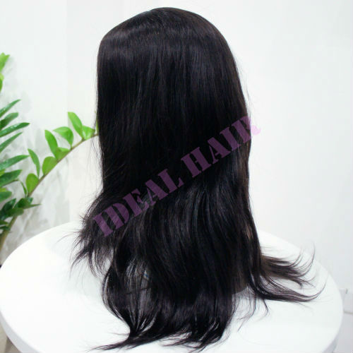 100 Virgin Brazilian Straight Hair Full Lace Wigs